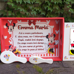 Set tăviță de moț cu accesorii