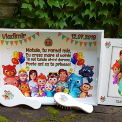 Set tăviță de moț cu accesorii