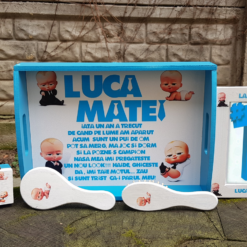 Set tăviță de moț cu accesorii