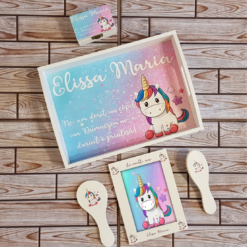 Set tăviță de moț cu accesorii