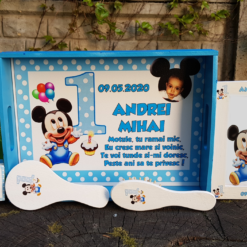 Set tăviță de moț cu accesorii