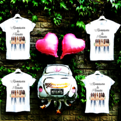 Set tricouri nuntă ”Domnișoara de onoare”