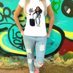 Tricou ''And so the adventure begins''