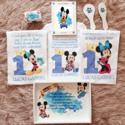 Set taviță de moț cu accesorii și tricouri