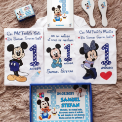 Set taviță de moț cu accesorii și tricouri