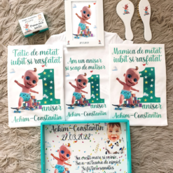 Set taviță de moț cu accesorii și tricouri